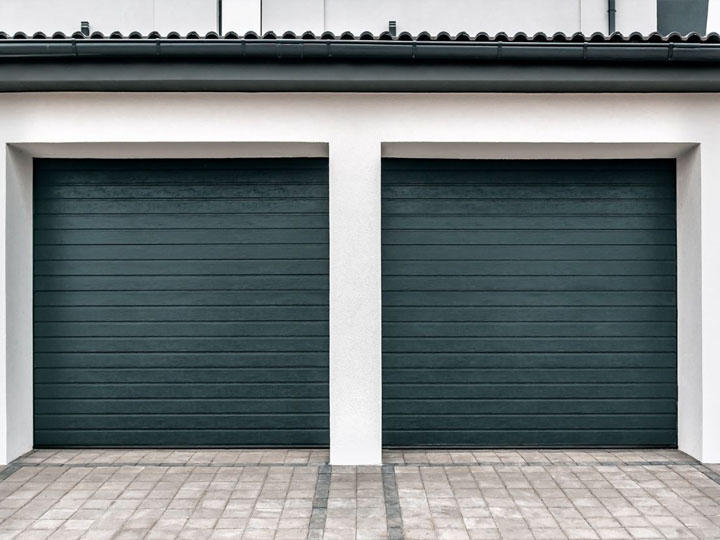 Custom garage door installation