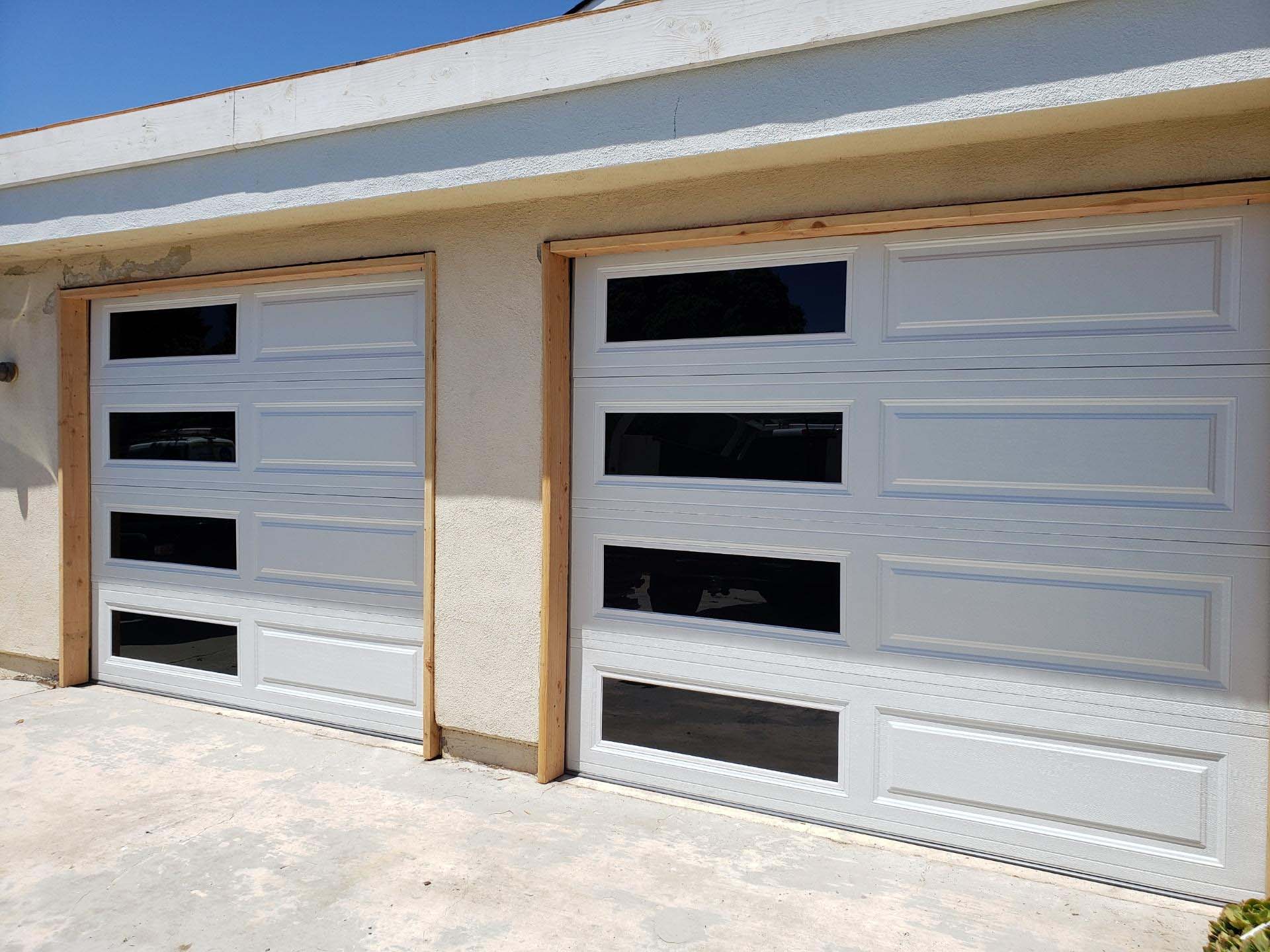 Garage door project in Bentonville